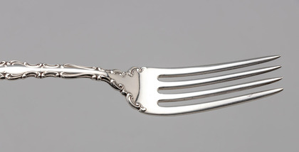 Gorham Sterling Silver Strasbourg Dessert Forks (Set of 6) - 1897